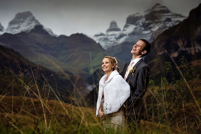 Bride and groom