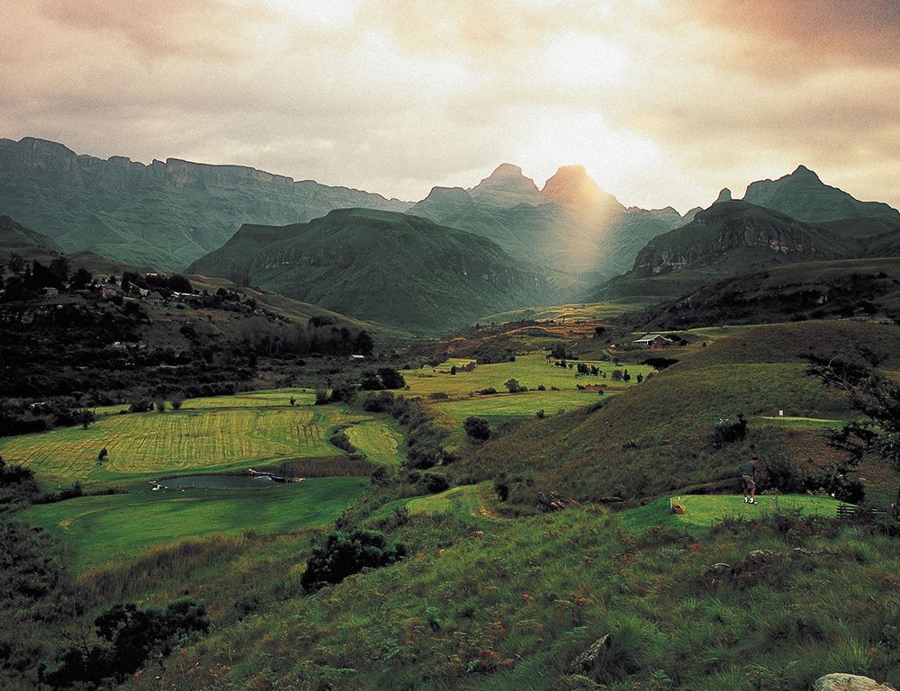 Cathedral Peak golf course