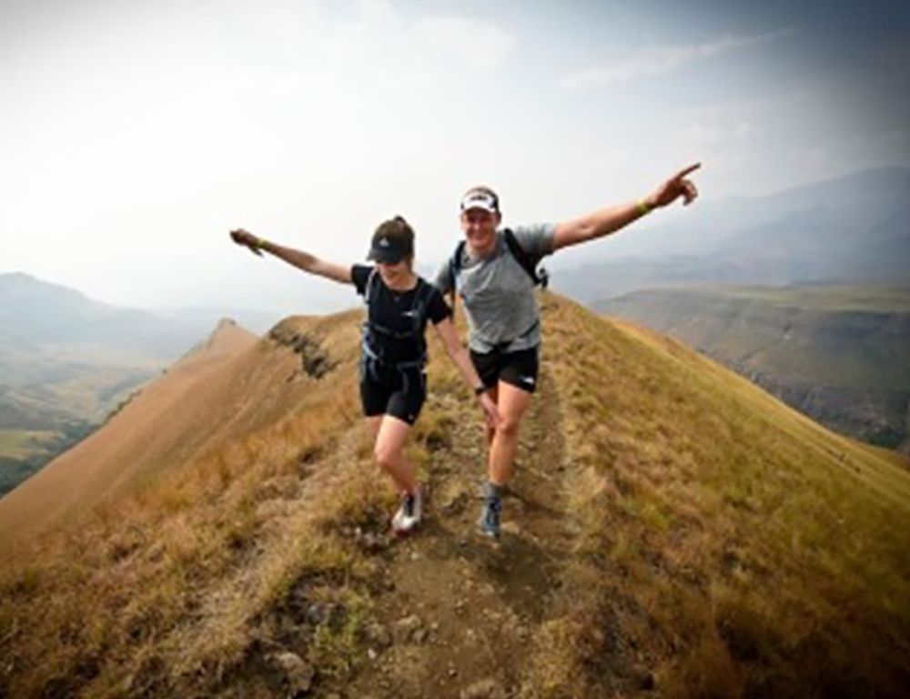 People hiking