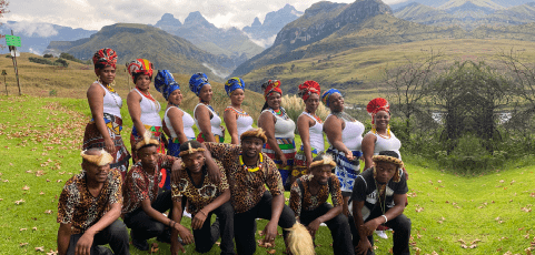 Traditional dancers