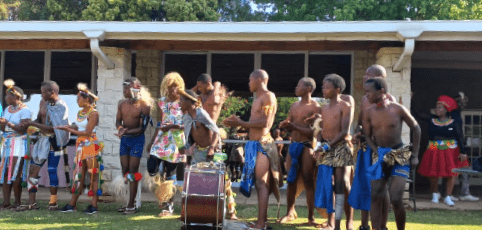 Traditional dancers