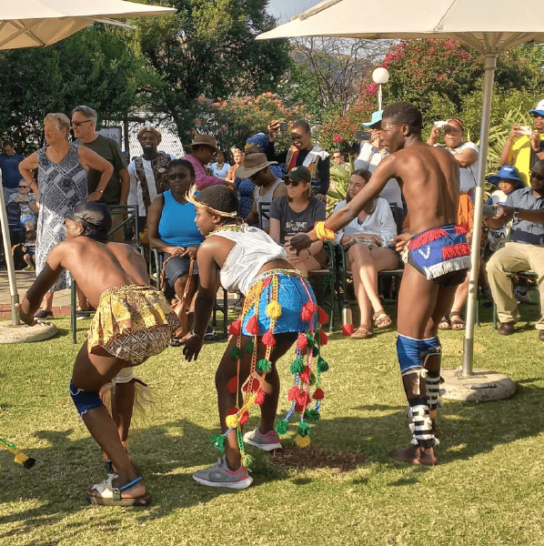 Traditional dancers