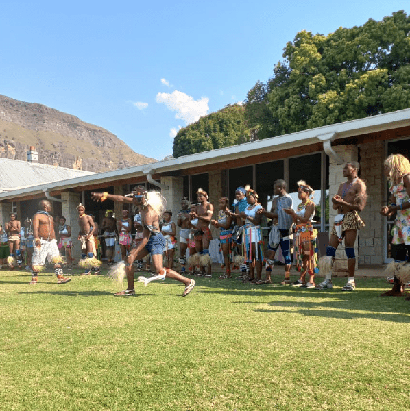 Traditional dancers