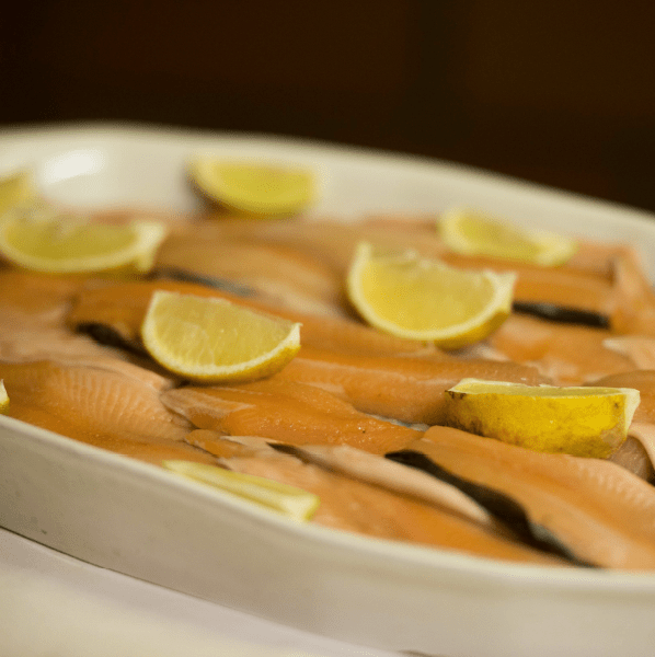 Fish and lemon dish